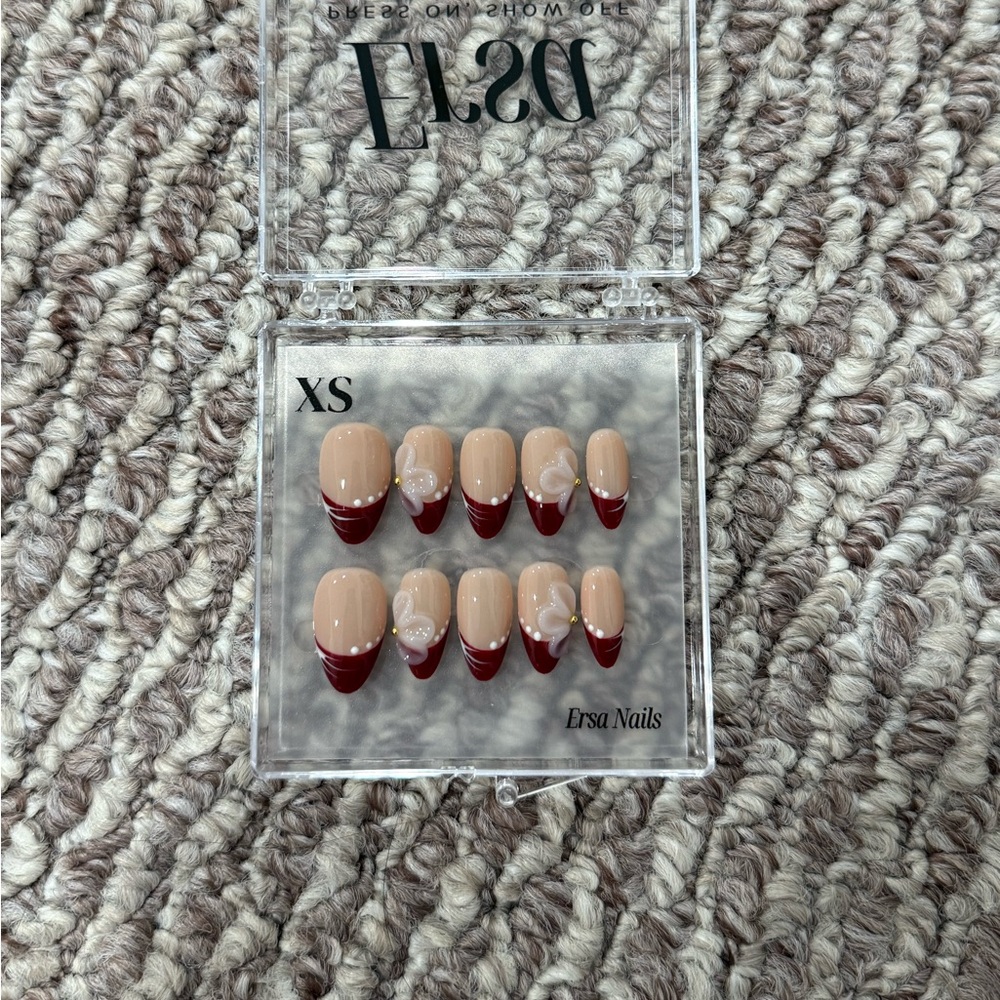 Ersa Nails Crimson Elegance size xs